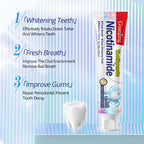 Nicotinamide Toothpaste for Deep Teeth Whitening