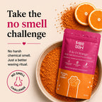 Meow Body Hair Removal Wax Powder + Peeling Foot Mask COMBO